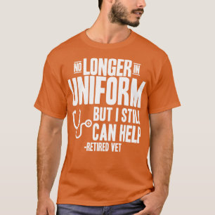 Der müde Tierarzt ist nicht mehr einheitlich, aber T-Shirt