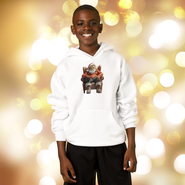 Der müde Weihnachtsmann Hoodie (Von Creator hochgeladen)