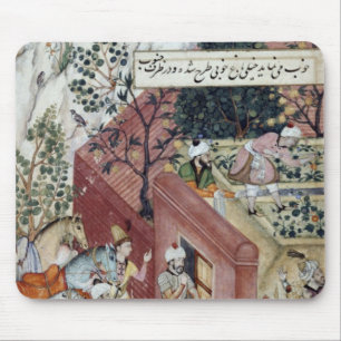 Der Mughal Kaiser Babur Mousepad