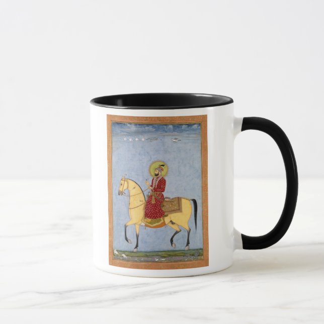 Der Mughal Kaiser Farrukhsiyar (1683-1719) (r.1713 Tasse (Rechts)