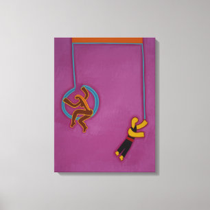 Der mühelose Tanz 2007 Leinwanddruck