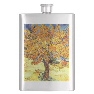 Der Mulberry-Baum, Vincent van Gogh Flachmann