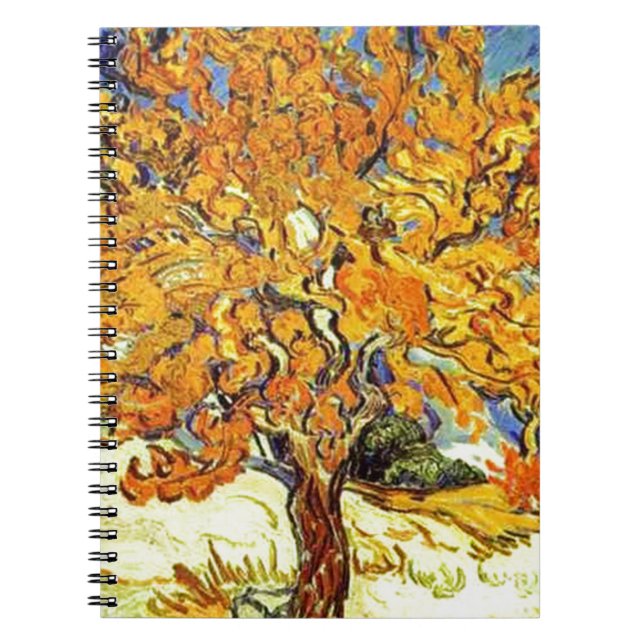 Der Mulberry-Baum, Vincent Van Gogh Notizblock (Vorderseite)