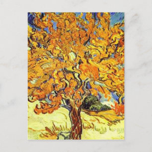 Der Mulberry-Baum, Vincent Van Gogh Postkarte