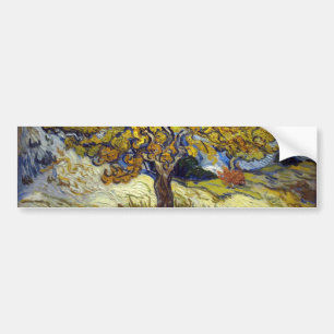 Der Mulberry Tree, Vincent van Gogh. Vintag Autoaufkleber