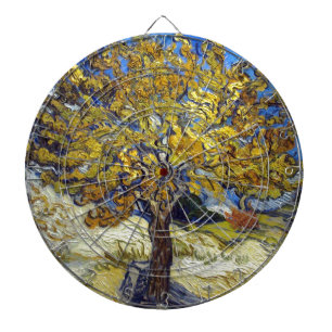 Der Mulberry Tree, Vincent van Gogh. Vintag Dartscheibe