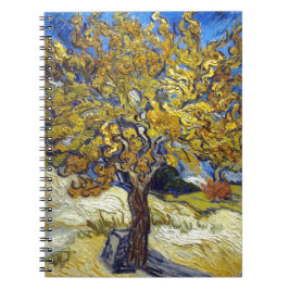 Der Mulberry Tree, Vincent van Gogh. Vintag Notizblock