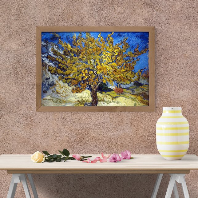 Der Mulberry Tree von Vincent van Gogh Poster (Von Creator hochgeladen)