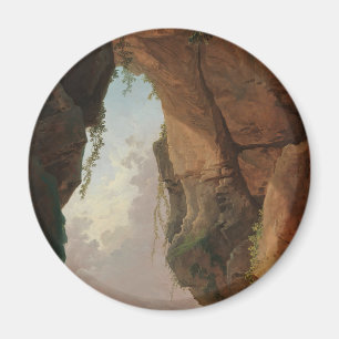 Der Mund einer Höhle (1784) Hubert Robert Magnet