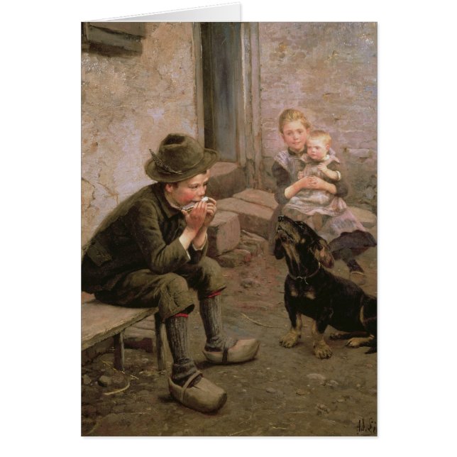 Der Mund-Organ-Spieler (Vorne)