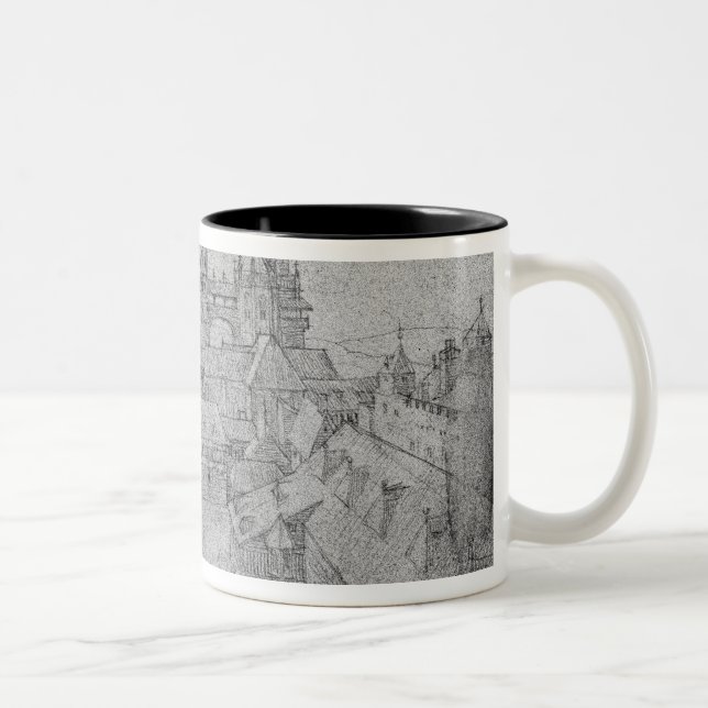 Der Münster in Aachen, 1520 Zweifarbige Tasse (Rechts)