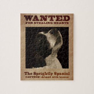 Der muntere SpringerSpaniel Puzzle