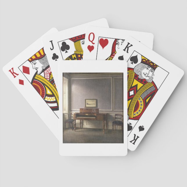 Der Musik-Raum Spielkarten (Rückseite)