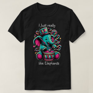 Der musikalische Pachyderm, den ich wirklich mag,  T-Shirt