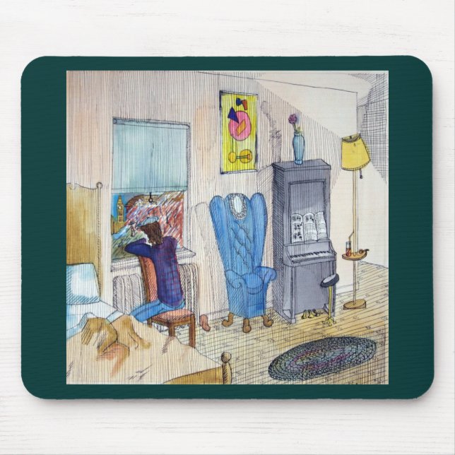 Der Musiker Mousepad (Vorne)