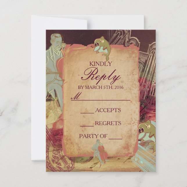 Der Musiker - UAWG / Einladung (Vorderseite)