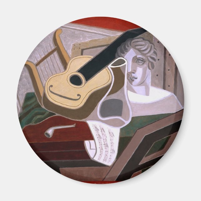 Der Musikertisch von Juan Gris Magnet (Vorne)