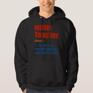 Der Musiklehrer definiert den ersten Schultag Hoodie