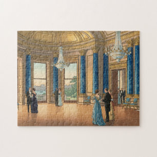 Der Musiksaal von Buckingham im japanischen Holzsc Puzzle