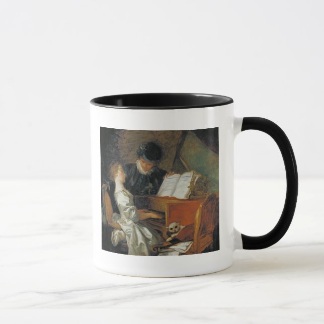 Der Musikunterricht Tasse (Rechts)