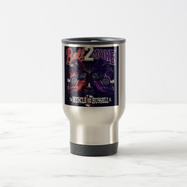 Der Muskel auf russle St.-Tasse Reisebecher (Mittel)