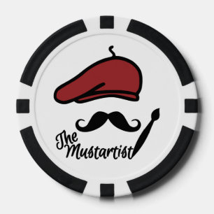 Der Mustartist-Poker-Chips Pokerchips