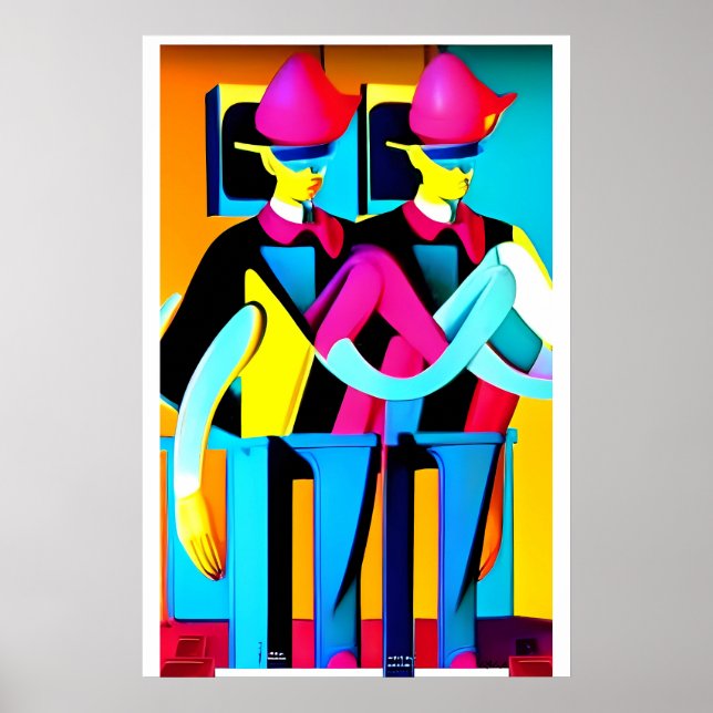 Der Musterdrill Poster (Vorne)