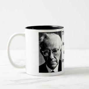 Der Mut, Paul Tillich zu sein Zweifarbige Tasse
