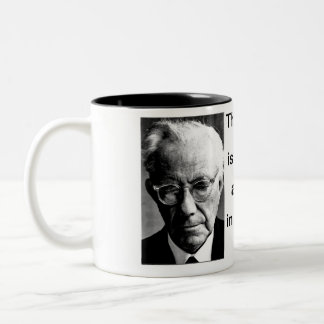 Der Mut, Paul Tillich zu sein Zweifarbige Tasse