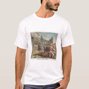 Der Mut von Pepin (714-68), graviert durch Jean-Ba T-Shirt