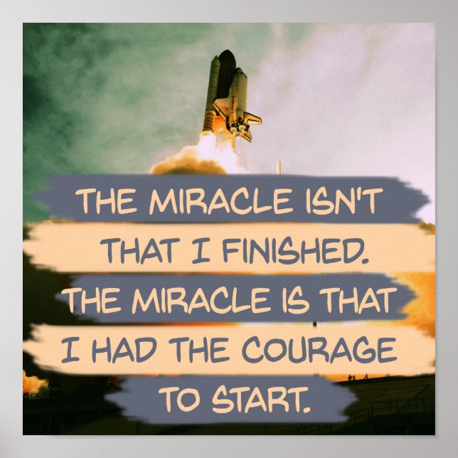 Der Mut zum Start Poster (Vorne)