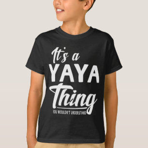 Der Muttertag spendet seiner Oma Yaya-Sache Frauen T-Shirt