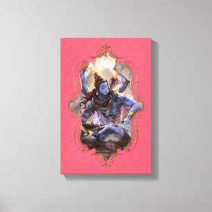 Der Mystiker Indiens 16 - überzogene Leinwände Leinwanddruck