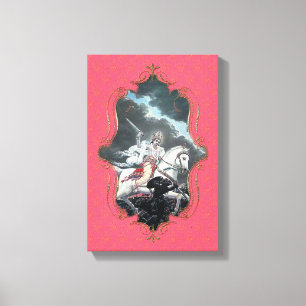 Der Mystiker Indiens 19 - verschlungene Canvas Leinwanddruck