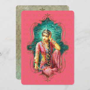 Der Mystiker Indiens 22 - Grußkarte Ankündigung