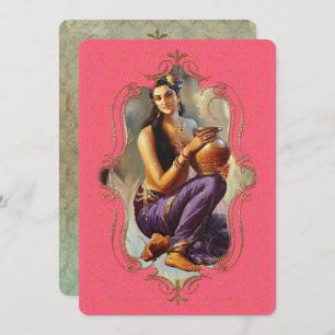 Der Mystiker Indiens 48 - Grußkarte Ankündigung