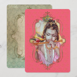 Der Mystiker Indiens 52 - Grußkarte Ankündigung