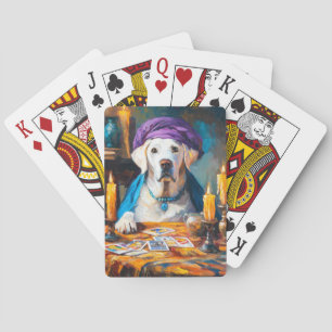 Der mystische Hund Lustiger Wahrsagerhund Spielkarten