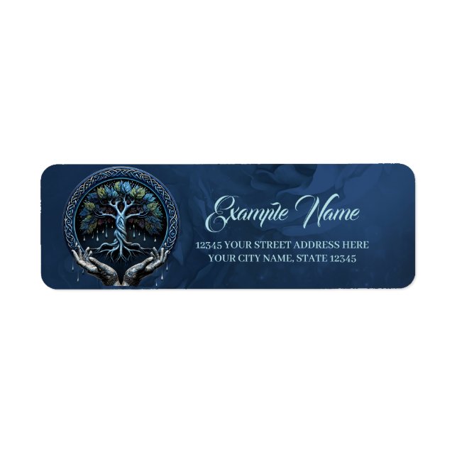 Der mystische keltische Baum des Lebens (Vorne)