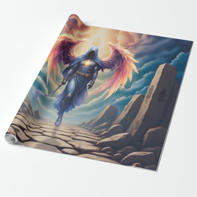 Der mystische Wächter der Hoffnung  Geschenkpapier (Ungerollt)