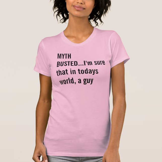 Der MYTHOS, der… bin ich GESPRENGT wird, dass in T-Shirt (Vorderseite)