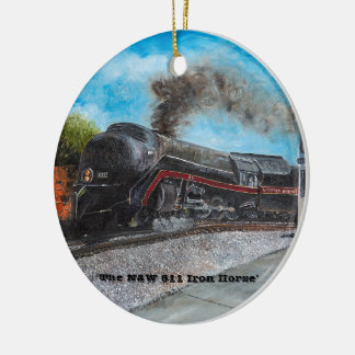 Der N & W 611 Iron Horse 2019 Weihnachtsschmuck