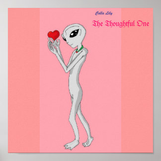 Der nachdenkliche poster