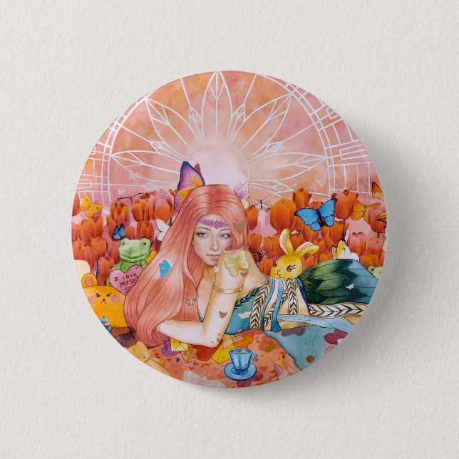 Der Nachmittag Button (Vorderseite)