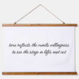 Der nächste Akt des Lebens: Holzteppiche an der Wa Wandteppich Mit Holzrahmen