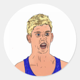 Der nächste Schritt: Eldon-Aufkleber Runder Aufkleber