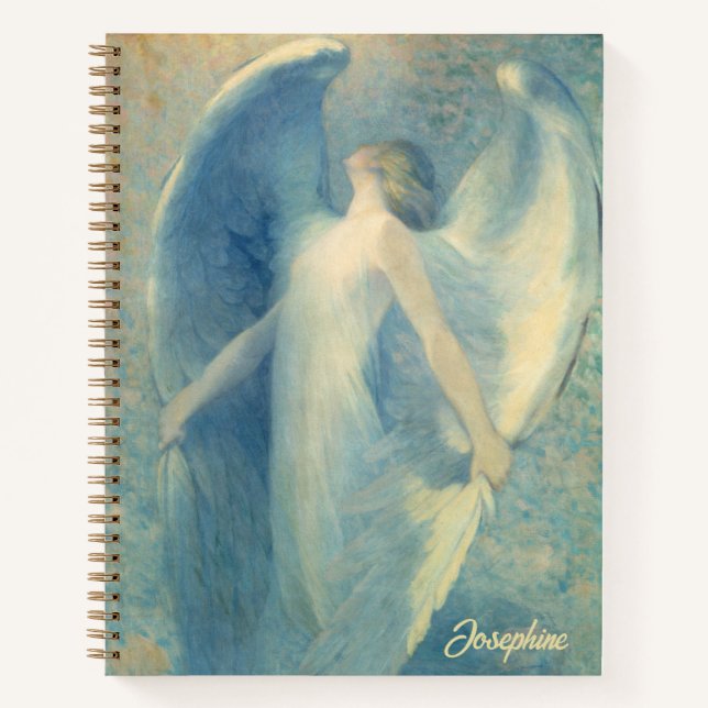 Der Name Angel William Baxter Closson Artwork Notizbuch (Vorderseite)
