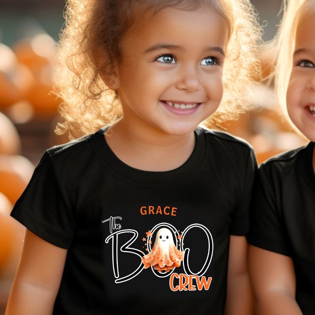 Der Name der Boo-Crew Halloween-T - Shirt (The Boo Crew Name Halloween Toddler T-Shirt)