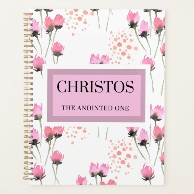 Der Name des Gebetsplaners Gottes Planer (Vorderseite)