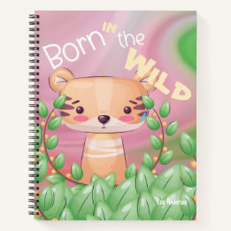 Der Name des Tiger Cup für das Adventure-Notebook Notizbuch